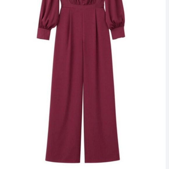 Gal Meets Glam Collection - Jessamyn Red Jumpsuit NWT - Picture 6 of 6